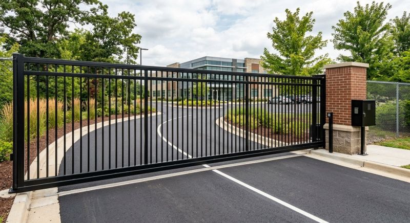 Commercial Gate Installation in South Houston, TX