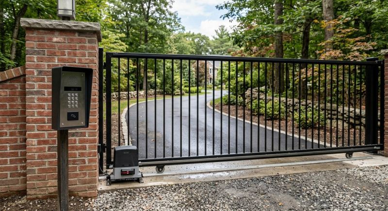 Gate Entry System Installation in Roswell, GA