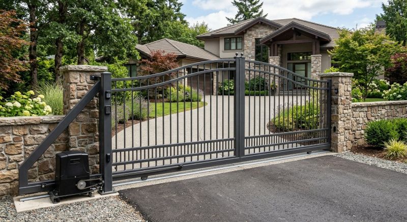 Main Gate Installation in Boca Raton, FL