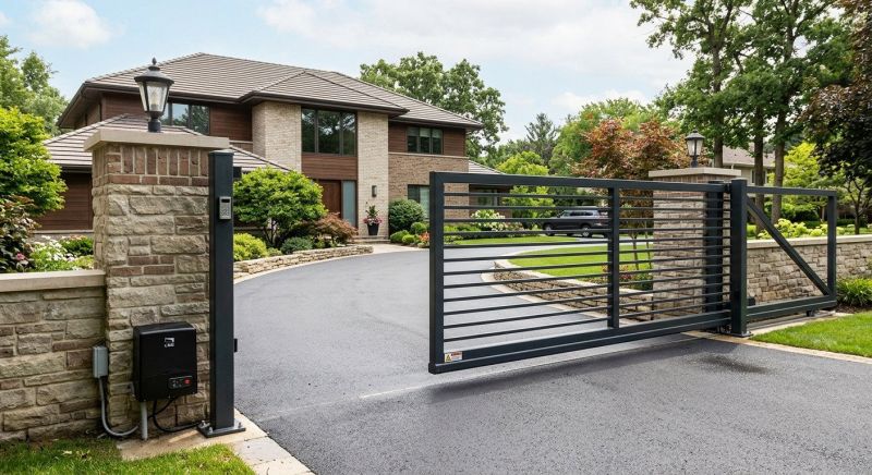 Motorized Gate Installation in Annapolis, MD