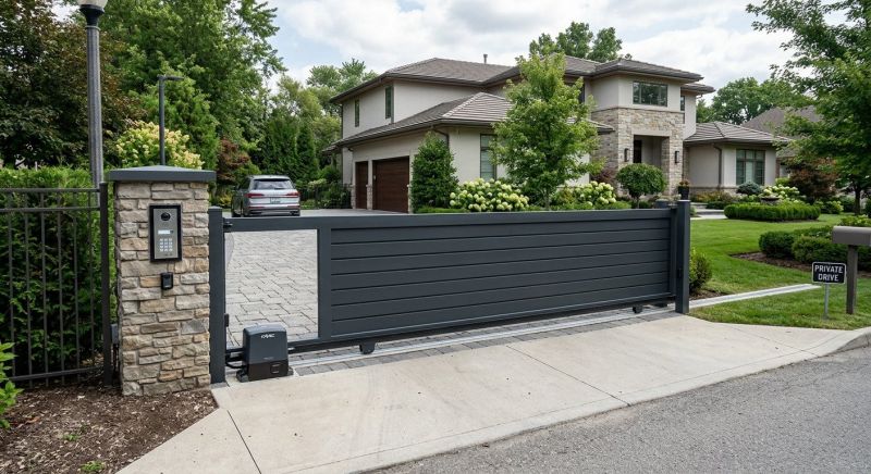 Motorized Gate Installation in Littleton, CO