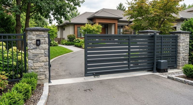 Driveway Fence Installation in Franklin, TN