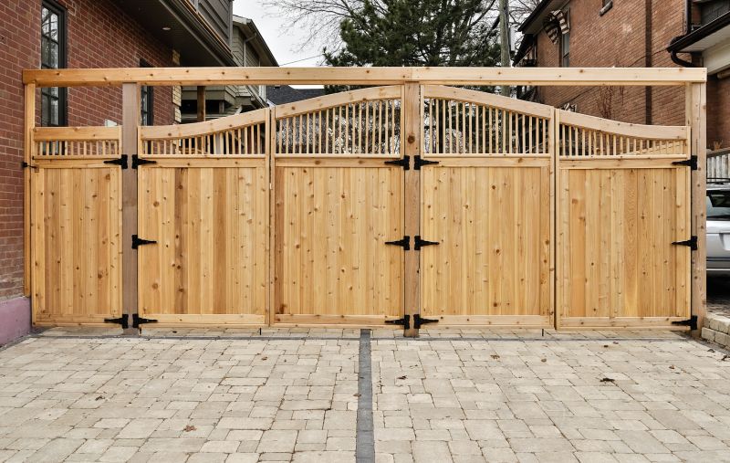 Driveway Fence Installation in Cary, NC