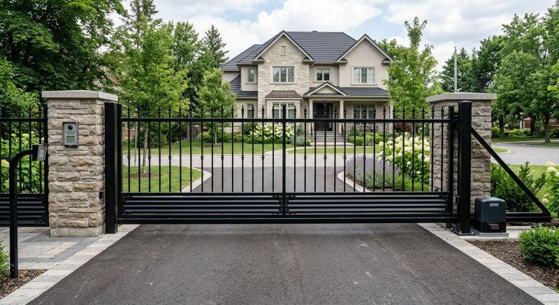 Electronic Gate Installation in Roswell, GA