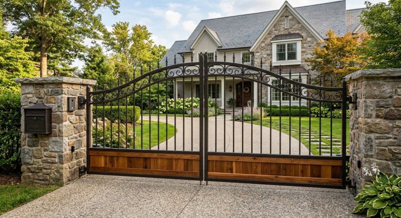 Entrance Gate Installation in Roswell, GA