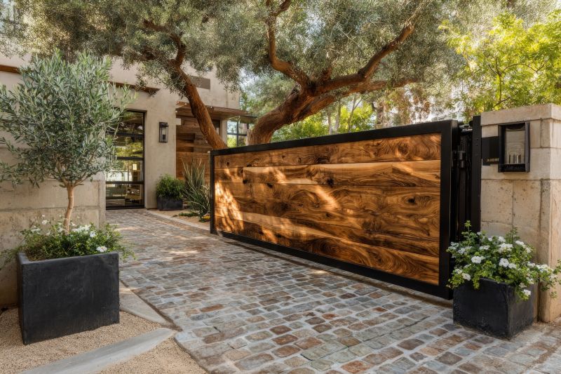 Driveway Gate Installation detail