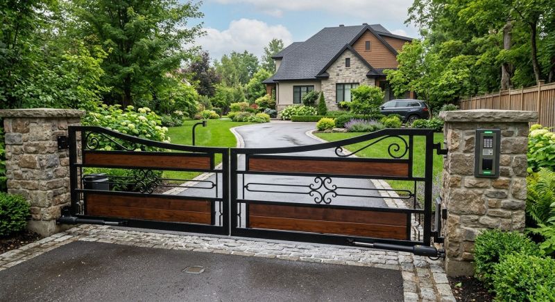 Gate Entry System Installation in Cary, NC