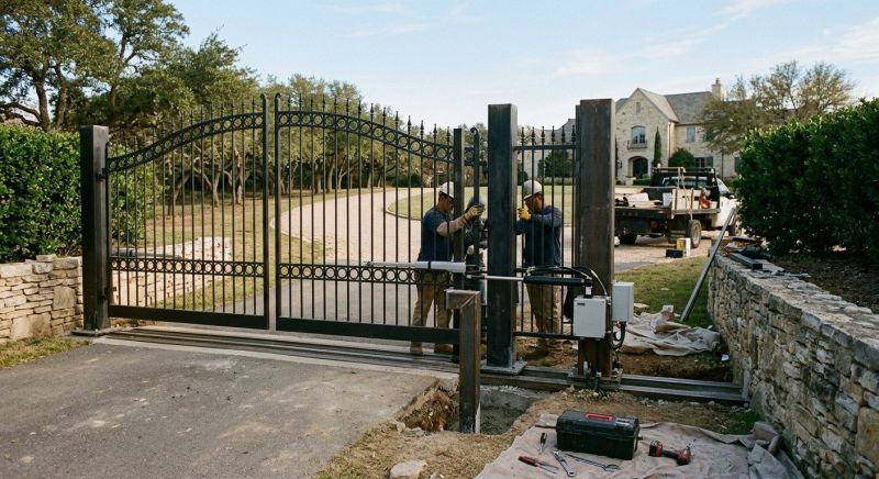 Gate Entry System Installation in Boca Raton, FL