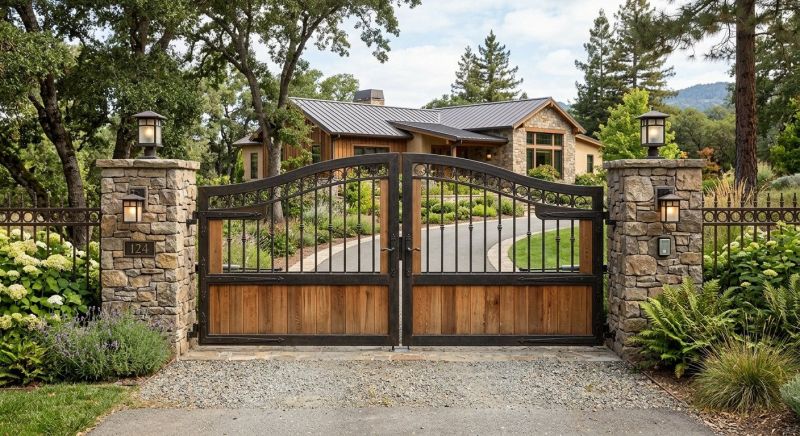 Main Gate Installation in Naperville, IL