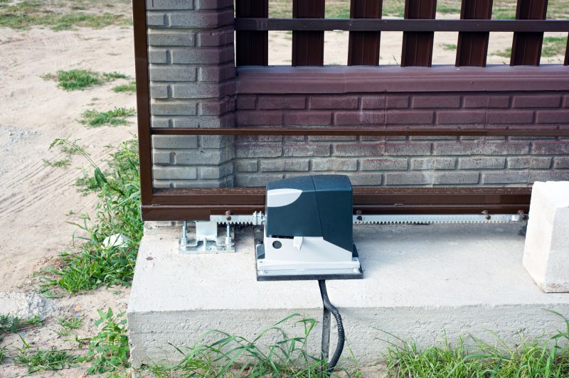 Motorized Gate Installation in Cary, NC