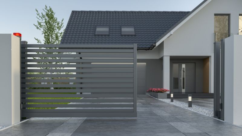 Motorized Gate Installation in Franklin, TN